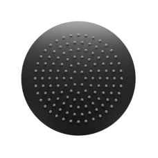 Black Circular Shower Head 200mm
